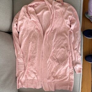 Lululemon cotton-cashmere knit wrap size 6